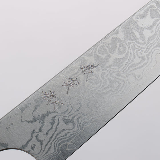 Yoshimi Kato VG10 Damascus Migaki Finished Petty-Utility 150mm Wenge Handle - Seisuke Knife