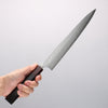 Yoshimi Kato VG10 Damascus Migaki Finished Sujihiki 270mm Ebony (ferrule: Sandalwood) Handle - Seisuke Knife - Slide 4