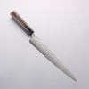 Yoshimi Kato VG10 Damascus Migaki Finished Sujihiki 270mm Wenge Handle - Seisuke Knife - Slide 1