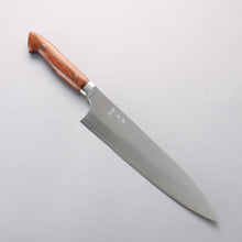  Yoshimi Kato SG2 Migaki Finished Gyuto 240mm Honduras Handle - Seisuke Knife