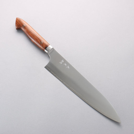 Yoshimi Kato SG2 Migaki Finished Gyuto 240mm Honduras Handle - Seisuke Knife