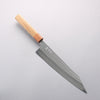 Yoshimi Kato Minamo SG2 Hammered Kiritsuke Gyuto 240mm Oak (Ferrule: Rosewood) Handle - Seisuke Knife - Slide 1