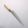 Yoshimi Kato Minamo SG2 Hammered Sujihiki 270mm Oak (Ferrule: Rosewood) Handle - Seisuke Knife - Slide 2