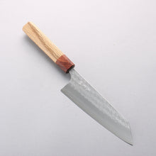  Yoshimi Kato Minamo SG2 Hammered Bunka 170mm Oak (Ferrule: Rosewood) Handle - Seisuke Knife