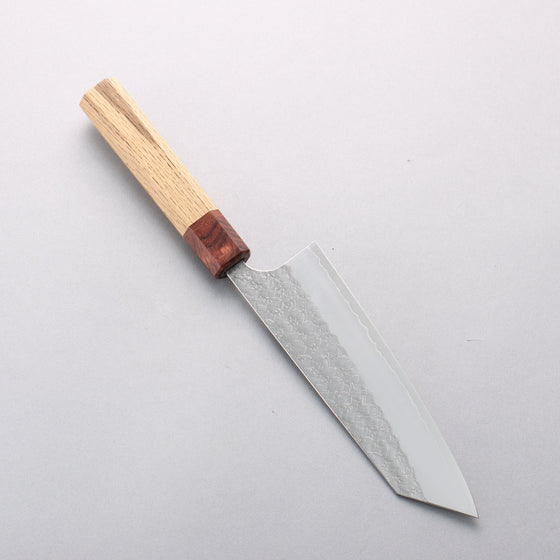 Yoshimi Kato Minamo SG2 Hammered Bunka 170mm Oak (Ferrule: Rosewood) Handle - Seisuke Knife