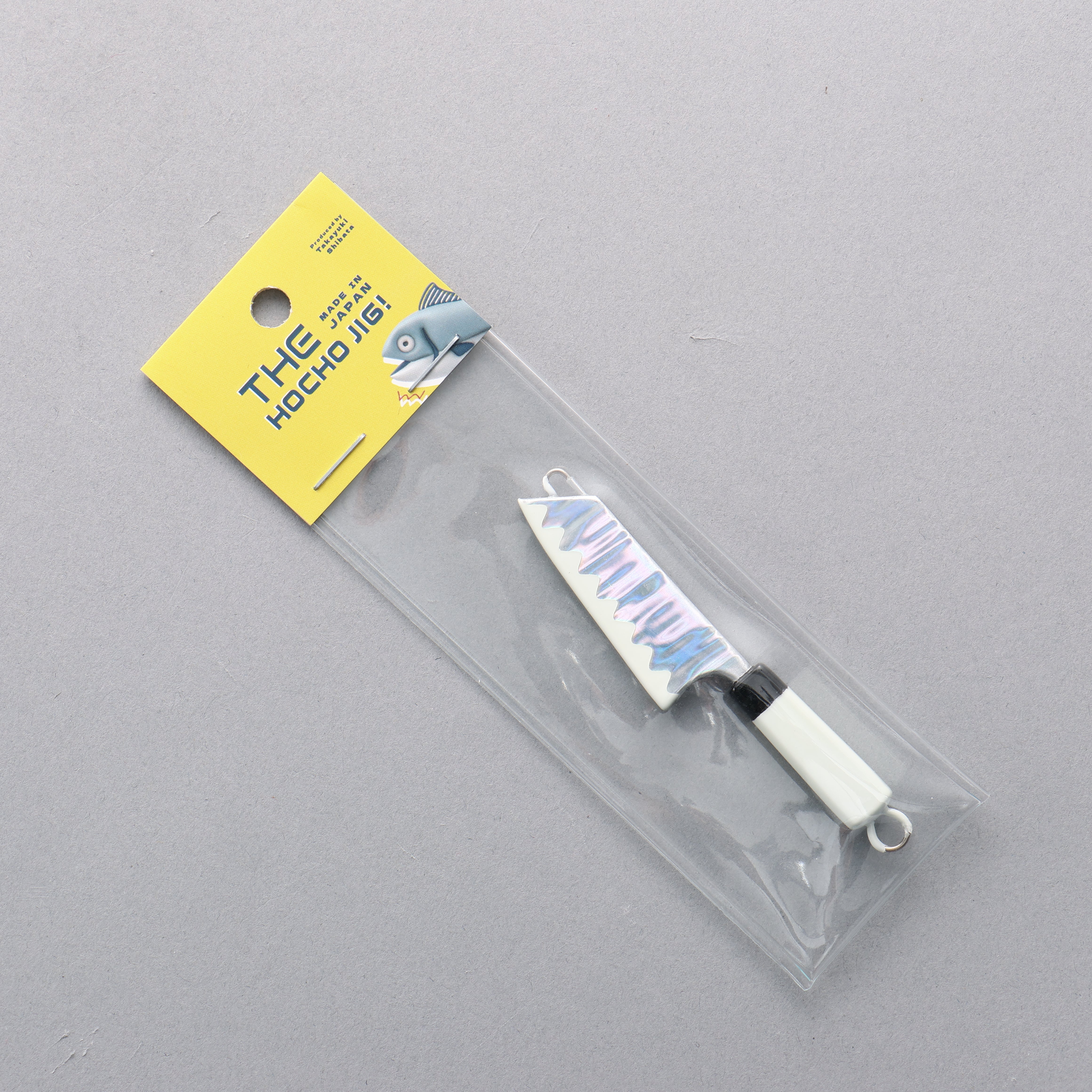 Shibata Takayuki White Fishing Jig - Seisuke Knife