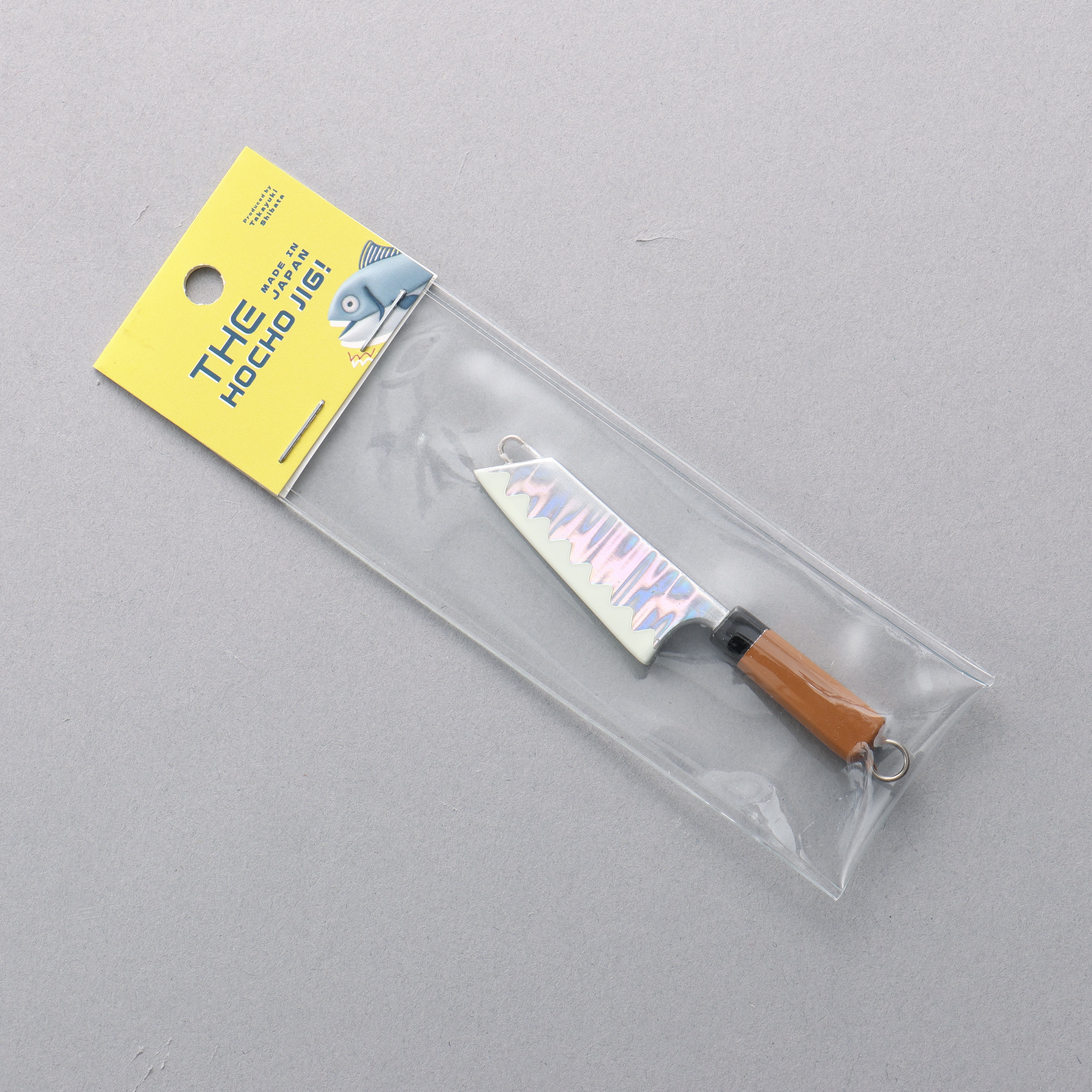 Shibata Takayuki Brown Fishing Jig - Seisuke Knife