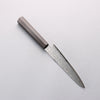 Seisuke VG10 Damascus Petty-Utility 150mm Ebony Wood Handle - Seisuke Knife - Slide 2
