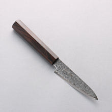  Seisuke VG10 Damascus Petty-Utility 105mm Ebony Wood Handle - Seisuke Knife