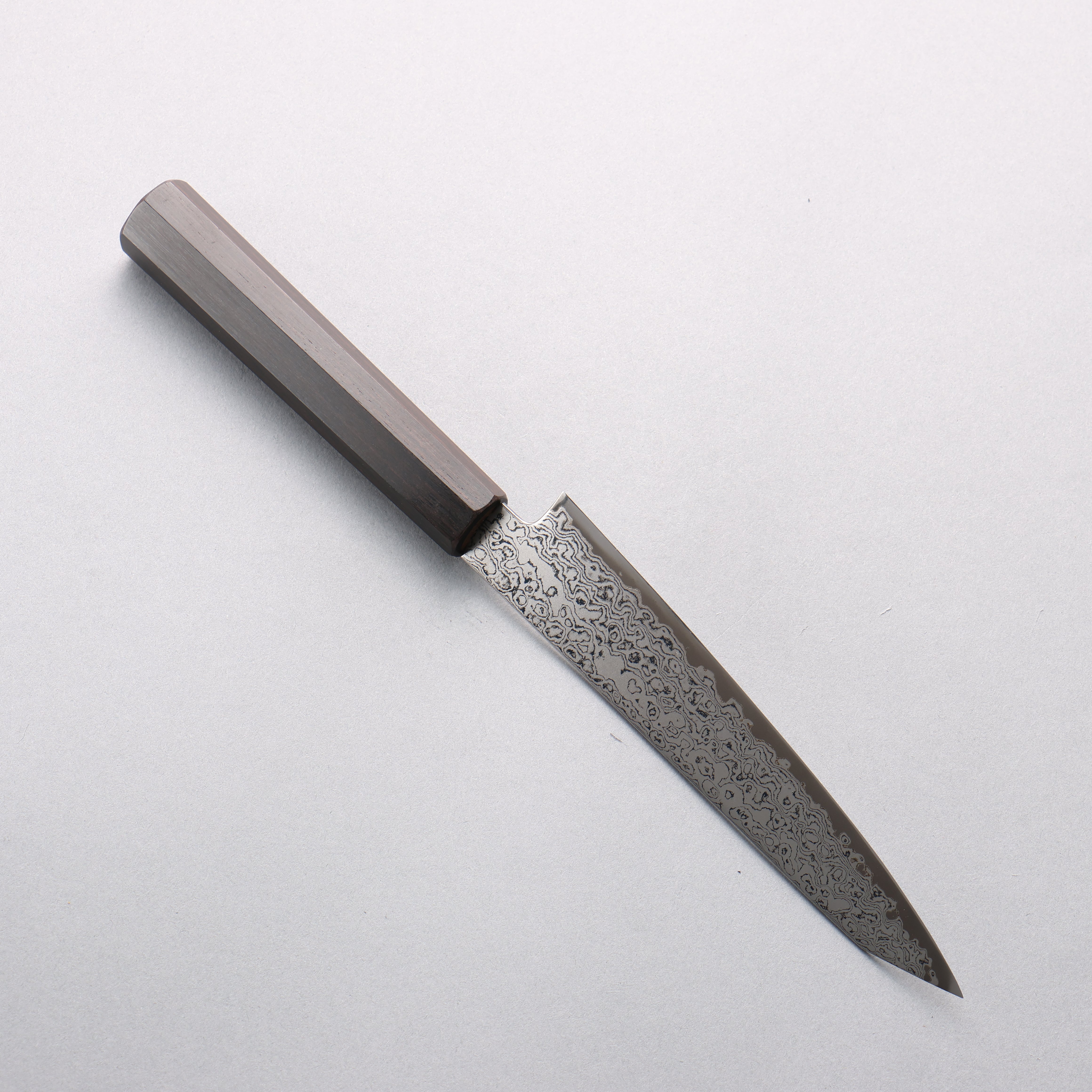 Seisuke VG10 Damascus Kiritsuke Petty-Utility 150mm Ebony Wood Handle - Seisuke Knife