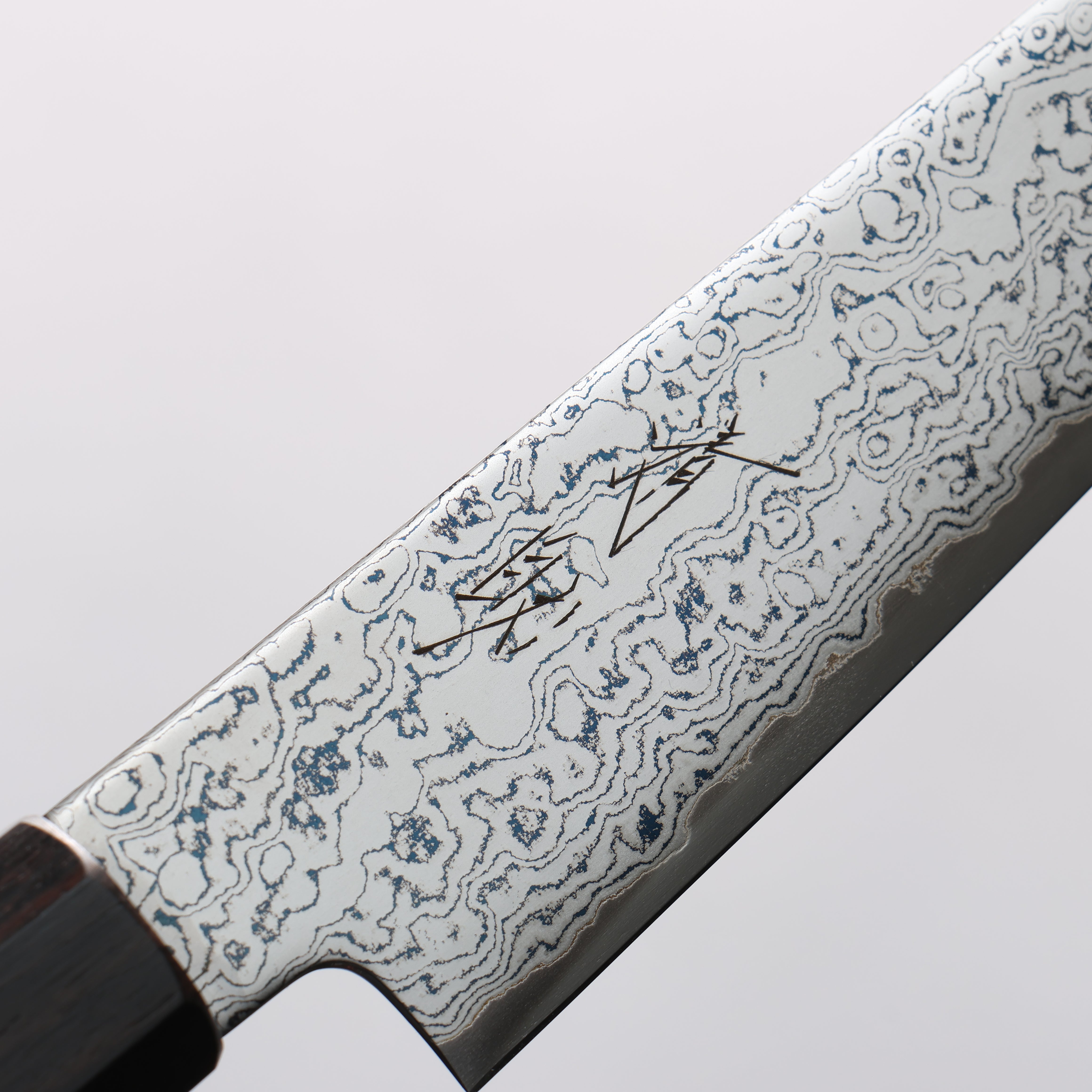 Seisuke VG10 Damascus Kiritsuke Petty-Utility 150mm Ebony Wood Handle - Seisuke Knife
