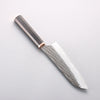 Yu Kurosaki Senko Ryu Blue Super Hammered Black Finished Santoku 170mm Ebony (Copper Ferrule and End Cap) Handle - Seisuke Knife - Slide 2