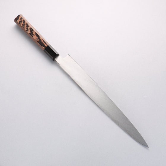 Sakai Takayuki Honyaki VG10 Dragon Engraved Yanagiba 300mm with Wenge Handle & Sheath - Seisuke Knife