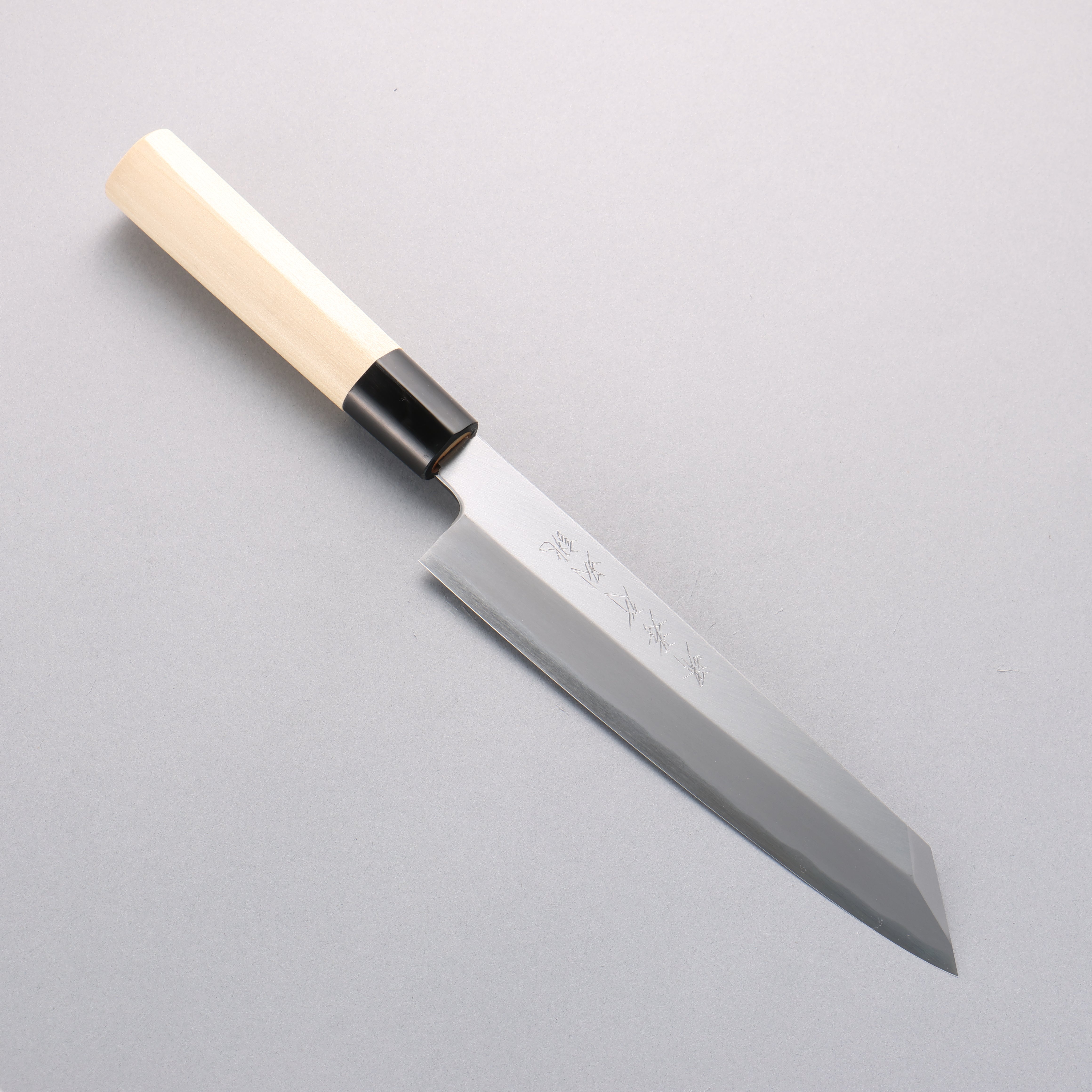 Sakai Takayuki Tokujyo White Steel No.2 Kiritsuke Gyuto 210mm Magnolia Handle - Seisuke Knife