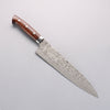 Takeshi Saji SG2 Black Damascus Gyuto 180mm Ironwood Handle - Seisuke Knife - Slide 1