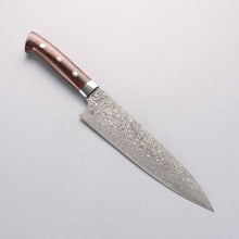  Takeshi Saji SG2 Black Damascus Gyuto 210mm Ironwood Handle - Seisuke Knife