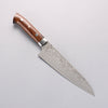 Takeshi Saji SG2 Black Damascus Gyuto 240mm Ironwood Handle - Seisuke Knife - Slide 1