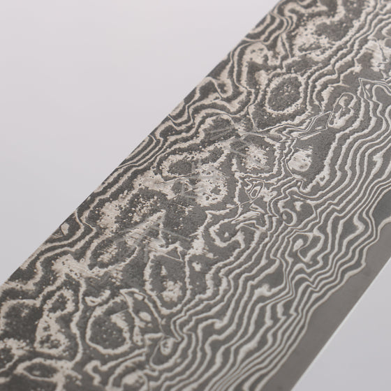 Takeshi Saji SG2 Black Damascus Gyuto 240mm Ironwood Handle - Seisuke Knife
