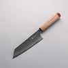 Anryu Blue Super Hammered Bunka 170mm Walnut (Red End Ferrule) Handle - Seisuke Knife - Slide 1