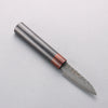 Seisuke VG10 33 Layer Hammered Damascus Paring 76mm Black Pakka wood Handle - Seisuke Knife - Slide 1