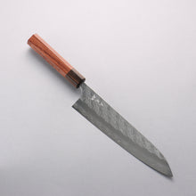  Yoshimi Kato Hyo SG2 Hammered Gyuto 210mm Rosewood (Ferrule: Ebony) Handle - Seisuke Knife