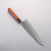 Yoshimi Kato Hyo SG2 Hammered Gyuto 210mm Rosewood (Ferrule: Ebony) Handle - Seisuke Knife - Slide 2