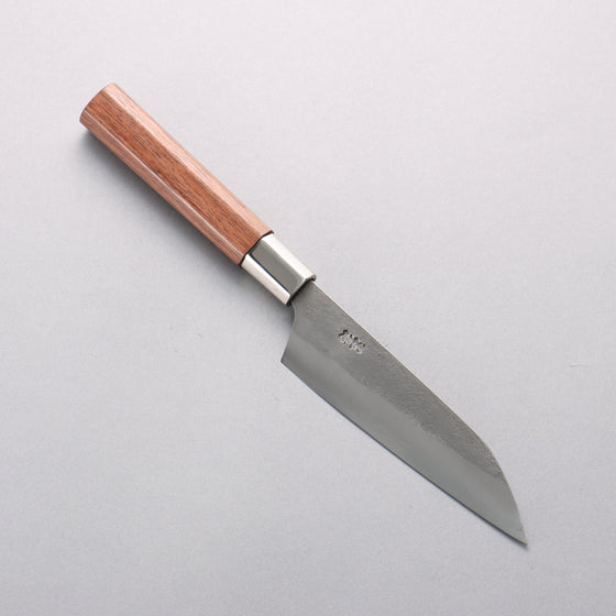 Kurotori Silver Steel No.3 Nashiji Petty-Utility 135mm Walnut Handle - Seisuke Knife