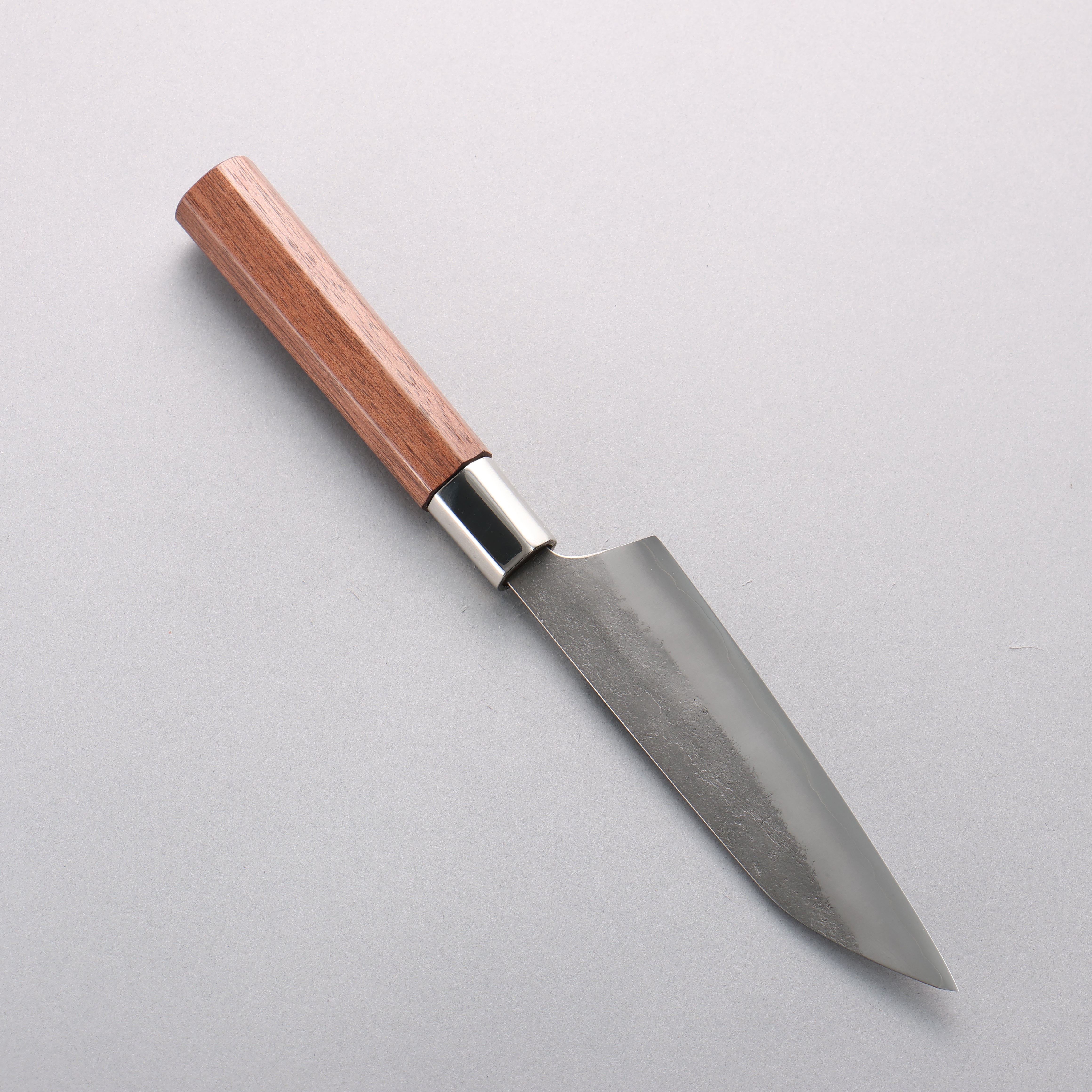 Kurotori Silver Steel No.3 Nashiji Petty-Utility 135mm Walnut Handle - Seisuke Knife