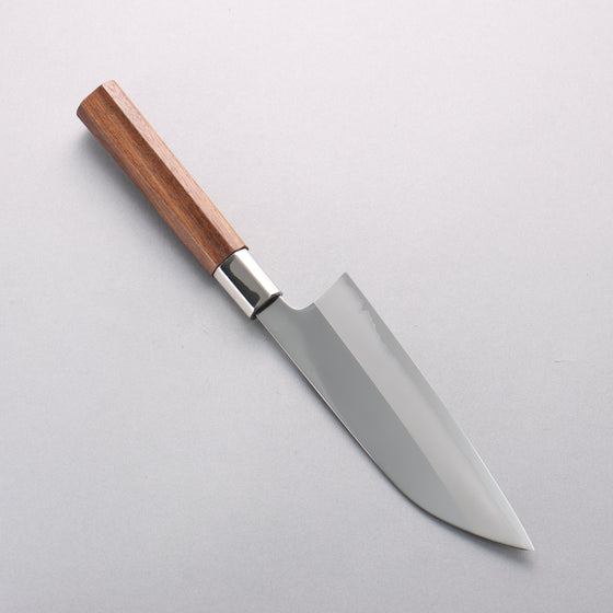 Kurotori Silver Steel No.3 Migaki Finished Funayuki 150mm Walnut Handle - Seisuke Knife