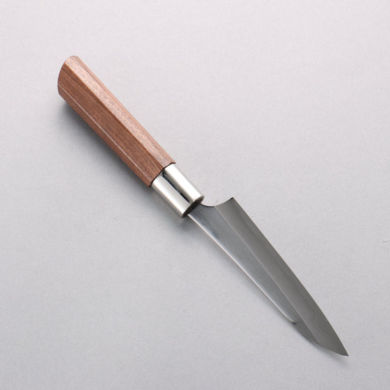 Kurotori Silver Steel No.3 Migaki Finished Narrow Petty-Utility 115mm Walnut Handle - Seisuke Knife