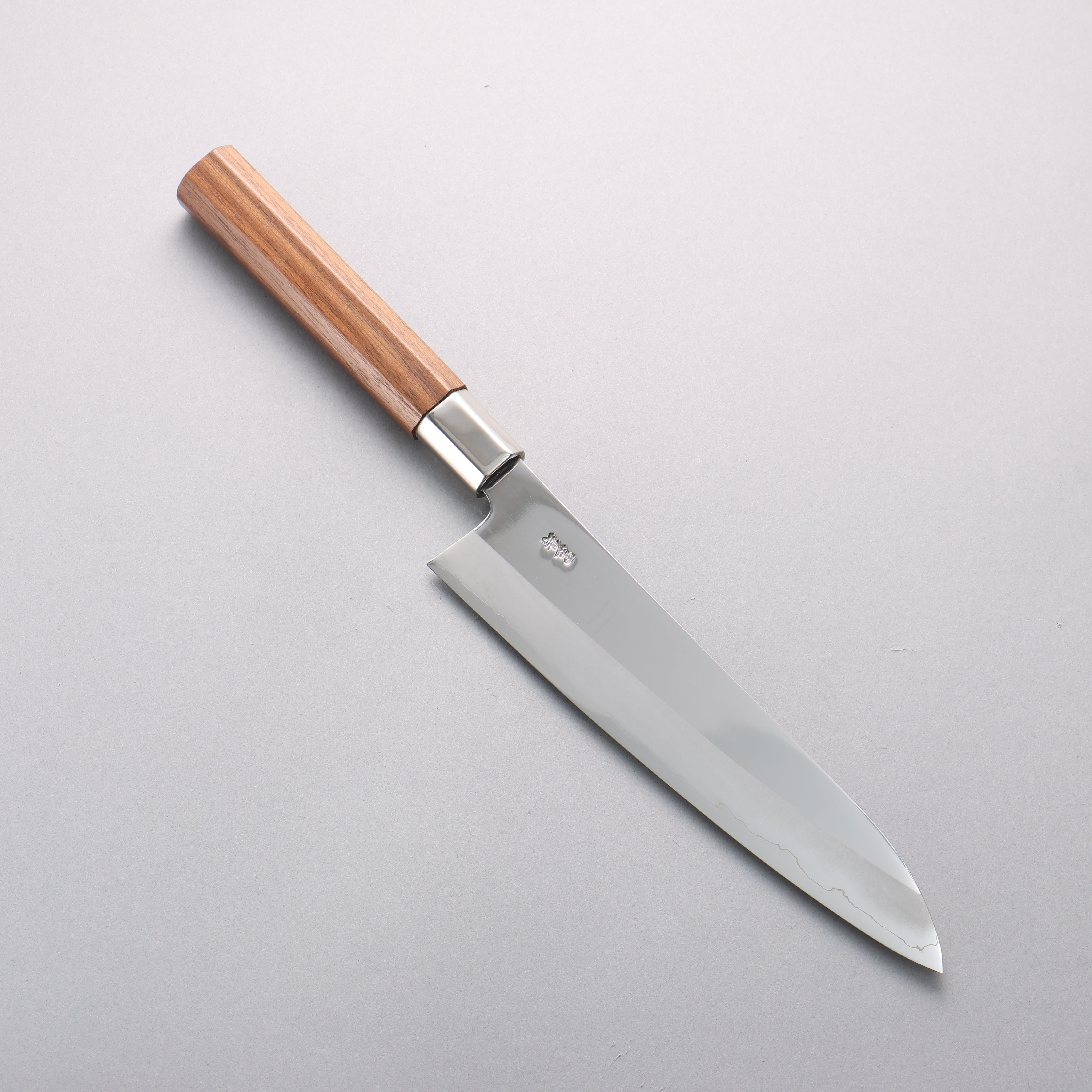 Kurotori Silver Steel No.3 Migaki Finished Gyuto 210mm Walnut Handle - Seisuke Knife