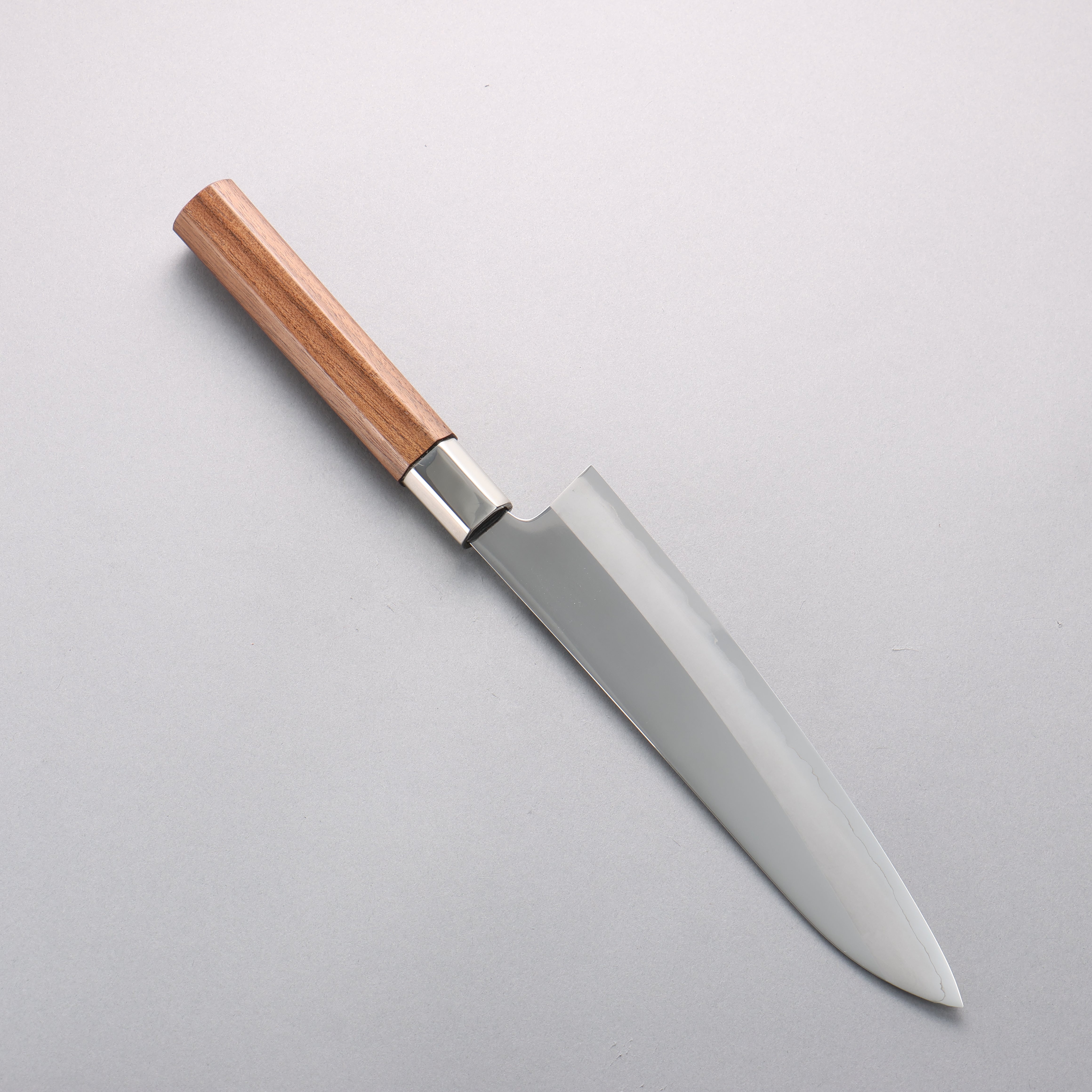 Kurotori Silver Steel No.3 Migaki Finished Gyuto 210mm Walnut Handle - Seisuke Knife