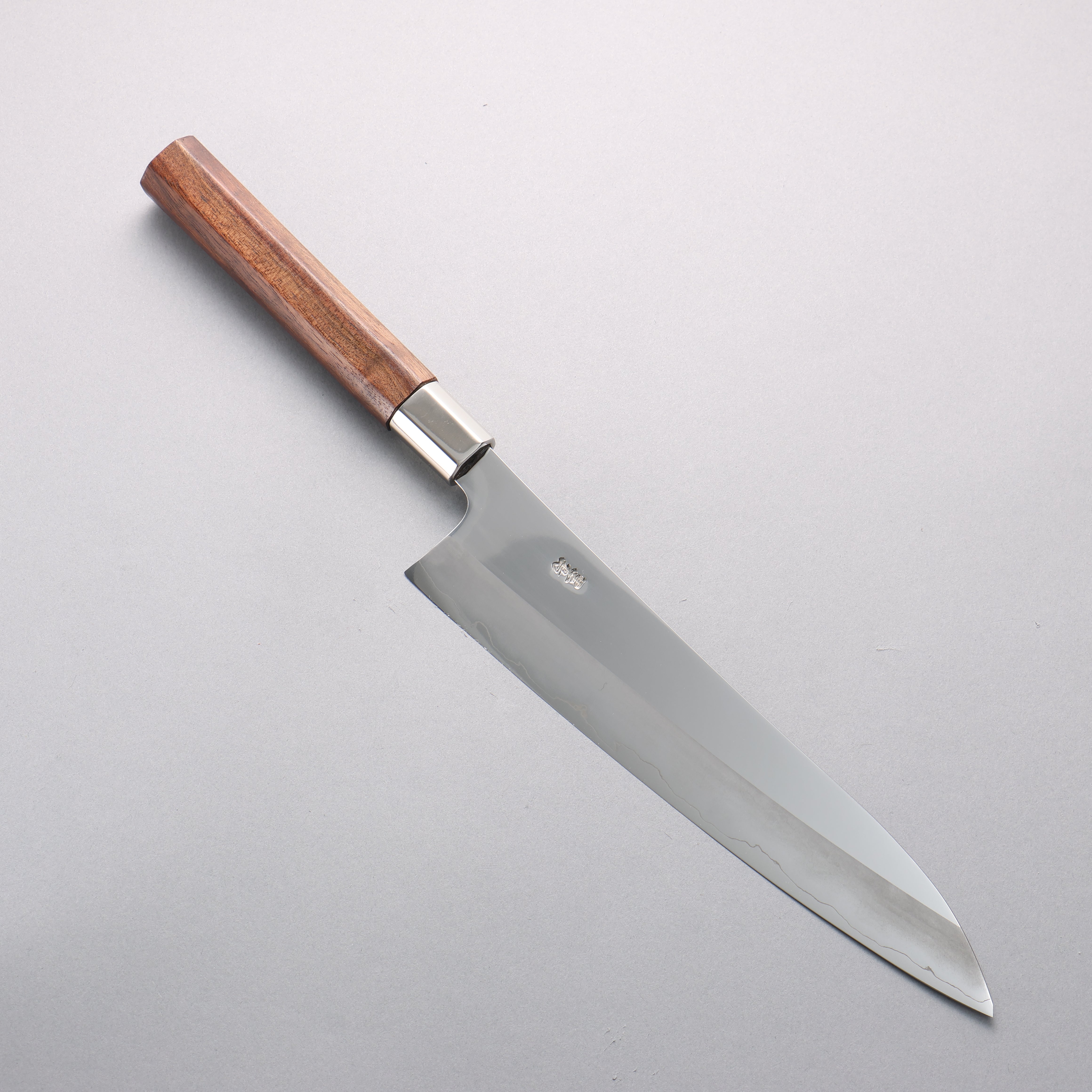 Kurotori Silver Steel No.3 Migaki Finished Gyuto 240mm Walnut Handle - Seisuke Knife