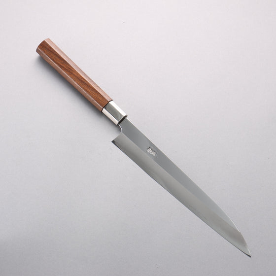 Kurotori Silver Steel No.3 Migaki Finished Sujihiki 225mm Walnut Handle - Seisuke Knife