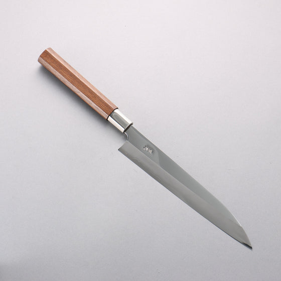 Kurotori Silver Steel No.3 Migaki Finished Sujihiki 210mm Walnut Handle - Seisuke Knife