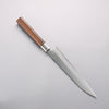 Kurotori Silver Steel No.3 Migaki Finished Sujihiki 210mm Walnut Handle - Seisuke Knife - Slide 2