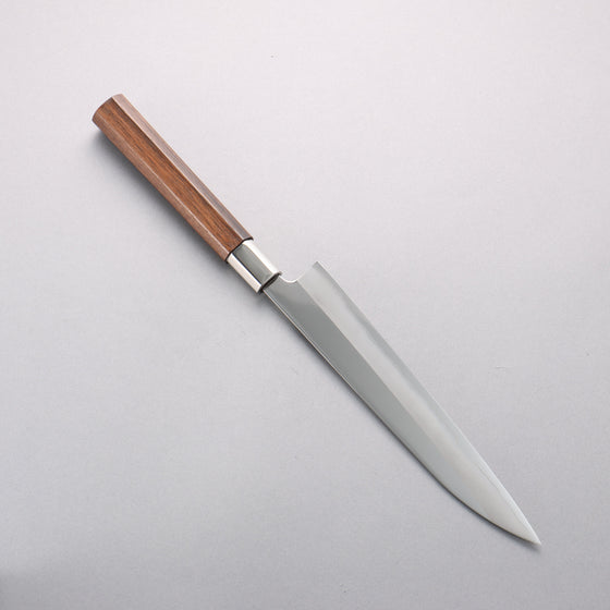 Kurotori Silver Steel No.3 Migaki Finished Sujihiki 210mm Walnut Handle - Seisuke Knife