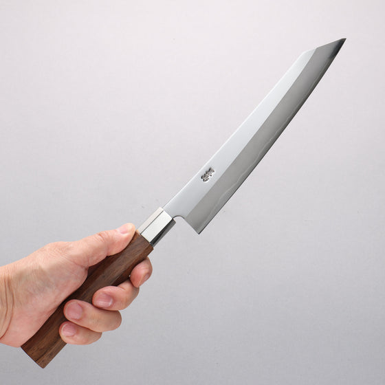 Kurotori Silver Steel No.3 Migaki Finished Kiritsuke Sujihiki 210mm Walnut Handle - Seisuke Knife