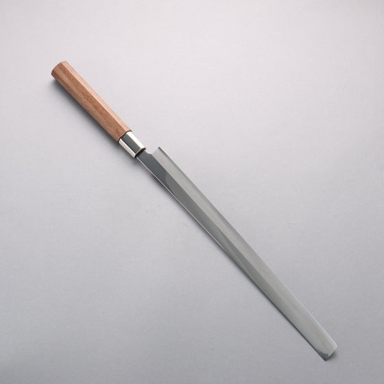 Kurotori Silver Steel No.3 Migaki Finished Takohiki 300mm Walnut Handle - Seisuke Knife