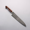 Yoshimi Kato VG10 Black Damascus Gyuto 210mm Ironwood Handle - Seisuke Knife - Slide 1