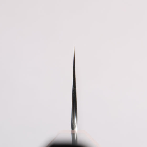 Yoshimi Kato Nami VG-XEOS Hammered Damascus Nakiri 165mm Ebony (White Ring) Handle - Seisuke Knife