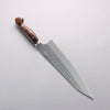 Yoshimi Kato Nami SPG STRIX Hammered Kiritsuke Gyuto 240mm Ironwood Handle - Seisuke Knife - Slide 2