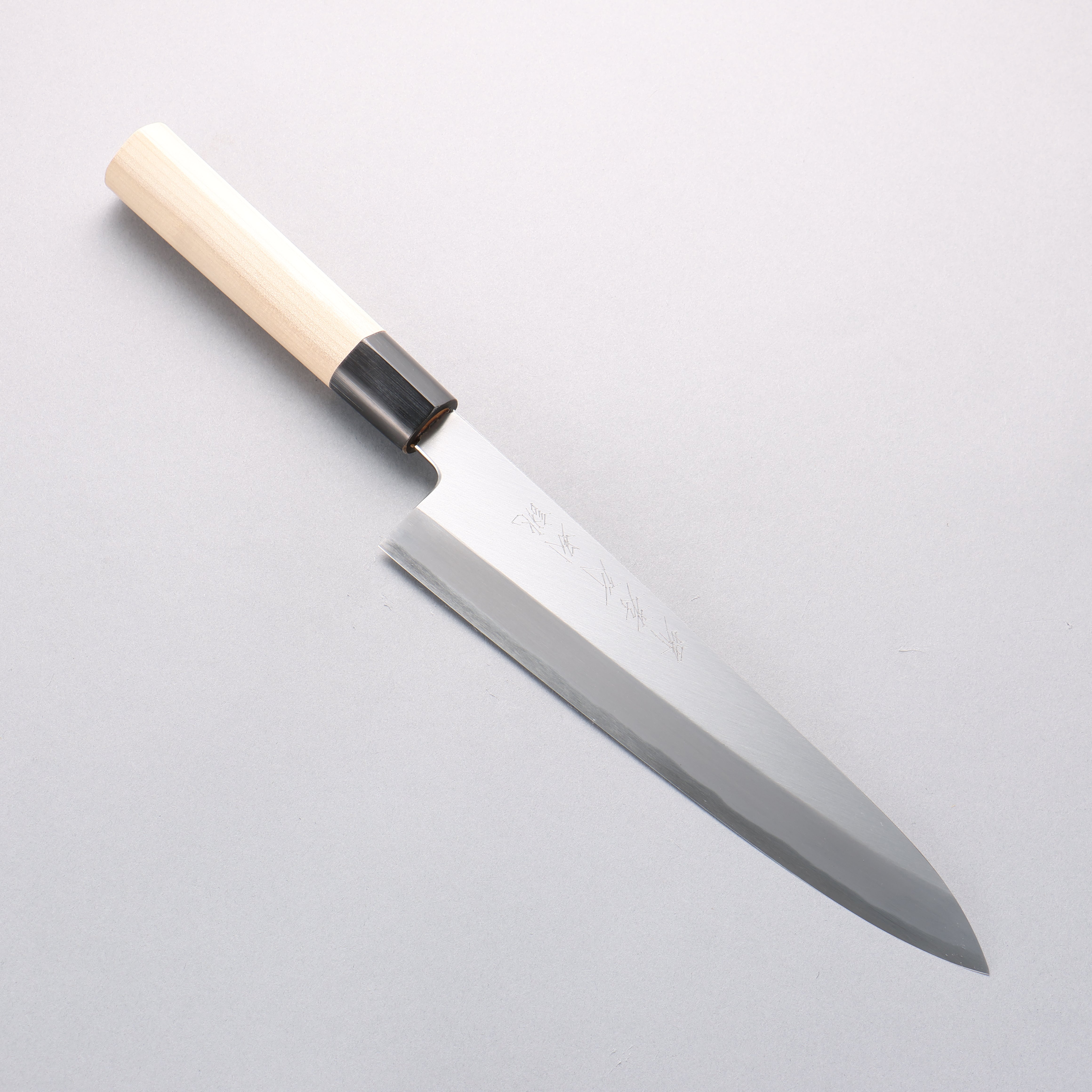 Sakai Takayuki Tokujyo White Steel No.2 Gyuto 240mm Magnolia Handle - Seisuke Knife