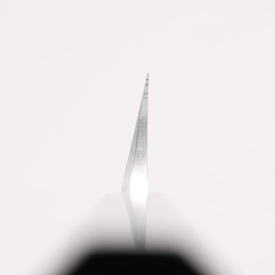 Sakai Takayuki Hien Blue Steel No.2 Mirrored Finish Kengata Yanagiba 300mm Ebony Wood Handle with Sheath - Seisuke Knife