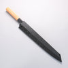 Sakai Takayuki Homura Hien Blue Steel No.2 Kengata Yanagiba 300mm Yew Tree Handle - Seisuke Knife - Slide 7