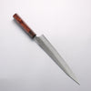 Yoshimi Kato Nami VG-XEOS Hammered Damascus Kiritsuke Sujihiki 270mm Rosewood (Ferrule: Ebony) Handle - Seisuke Knife - Slide 2