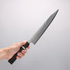 Yoshimi Kato Nami VG-XEOS Hammered Damascus Kiritsuke Sujihiki 270mm Ebony (White Ring) Handle - Seisuke Knife - Slide 4