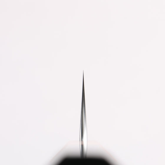 Yoshimi Kato Nami VG-XEOS Hammered Damascus Kiritsuke Sujihiki 270mm Ebony (White Ring) Handle - Seisuke Knife