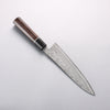 Shigeki Tanaka Habakiri SG2 Damascus Gyuto 210mm Ebony Wood Handle - Seisuke Knife - Slide 2
