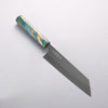 Makoto Kurosaki SG2 Migaki Finished Bunka 180mm Lacquered (Marble pattern: Blue/Green) Handle - Seisuke Knife - Slide 1